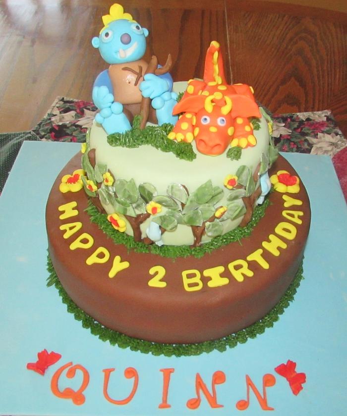Wally Kazam Birthday Cake
