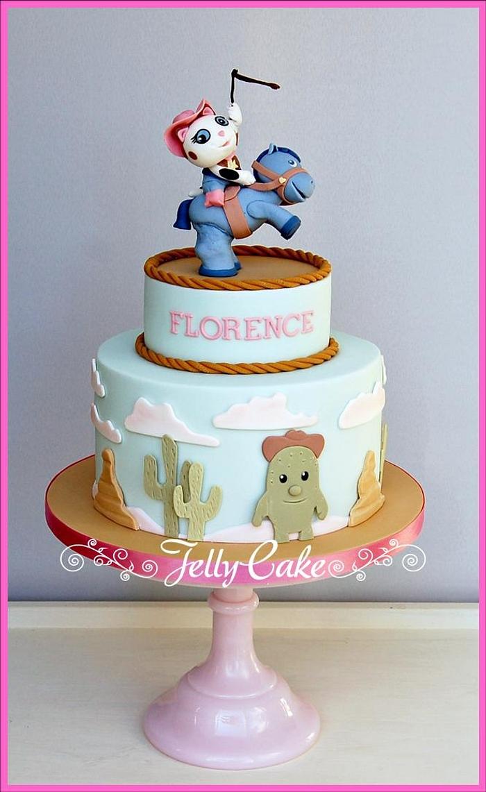 Sheriff Callie Birthday Cake