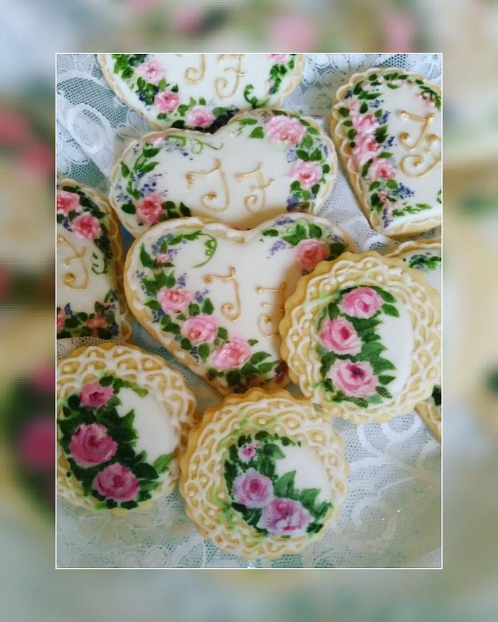 Rose Garden Cookies