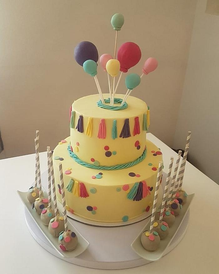 Baloon cake