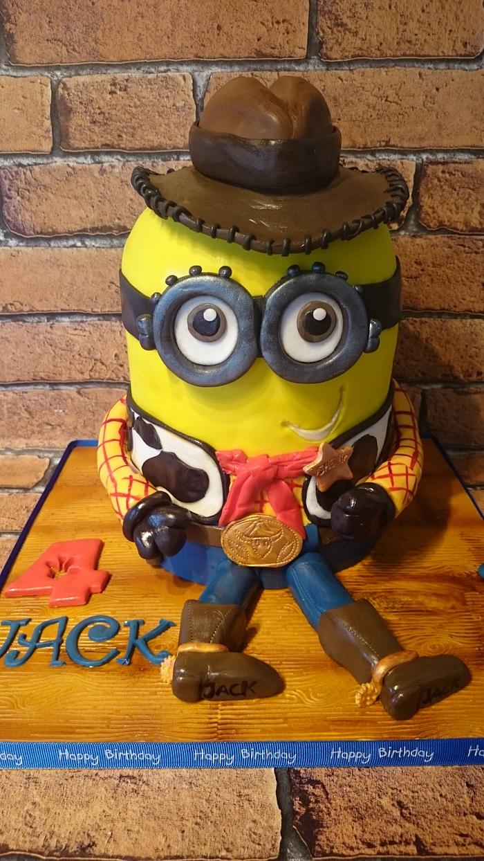 toy story woody Minion 