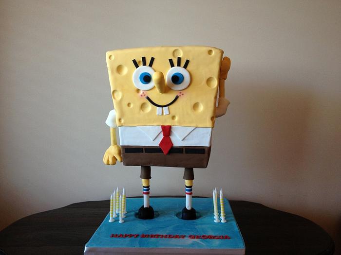Spongebob Square pants Standing Cake