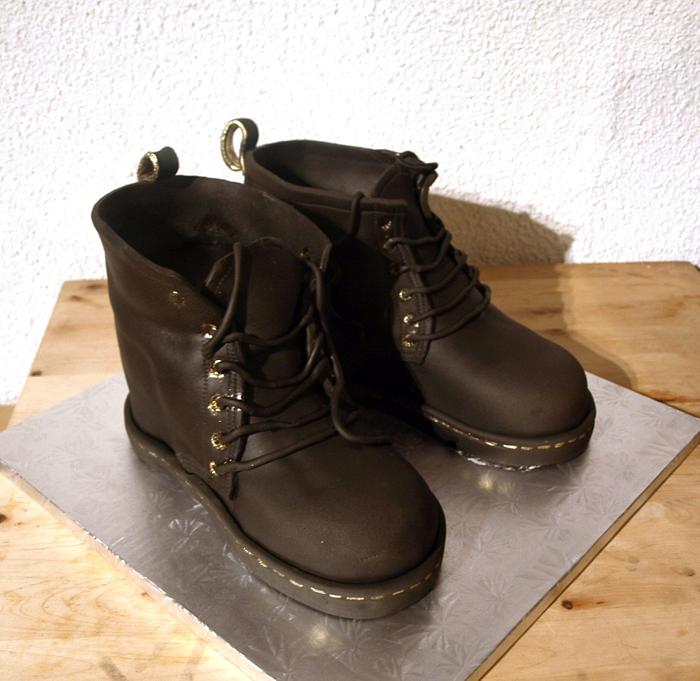 Doctor Marten Boot Cake