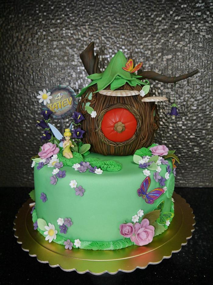 Tinker Bell Fairy Cake