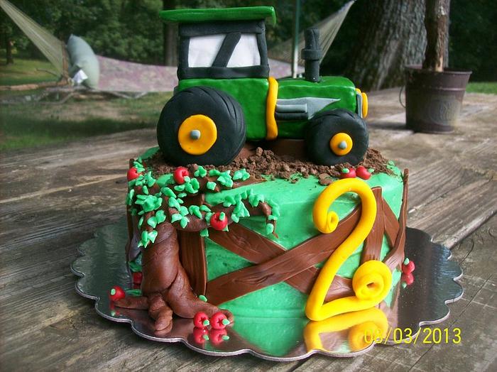 John Deere Birthday Cake