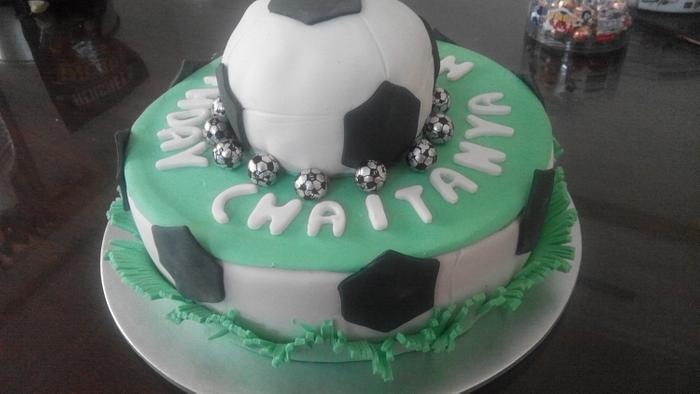 football theme cake