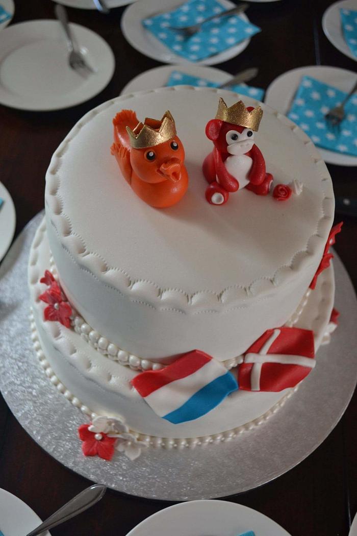Danish-Dutch weddingcake