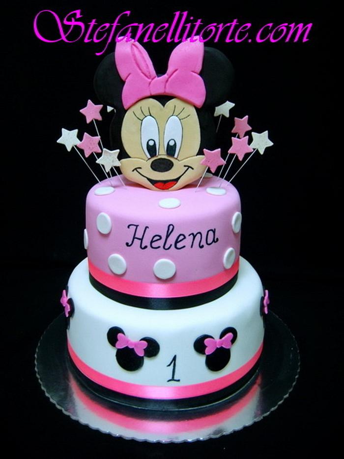 BABY MINNIE MOUSE CAKE