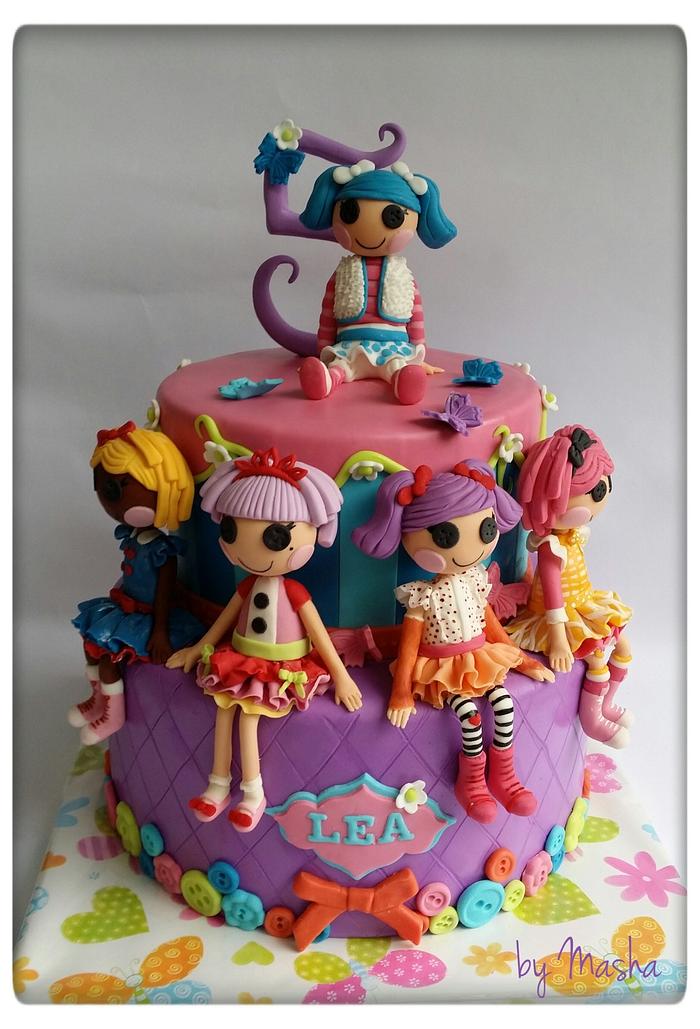 Lalaloopsy cake