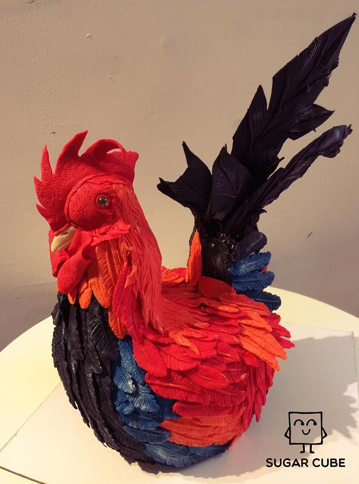 Fire rooster 