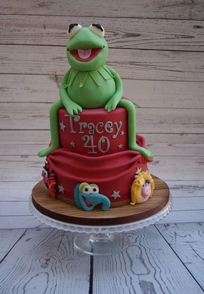Muppet themed cake