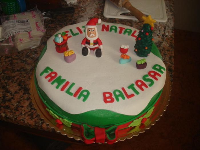 santa cake