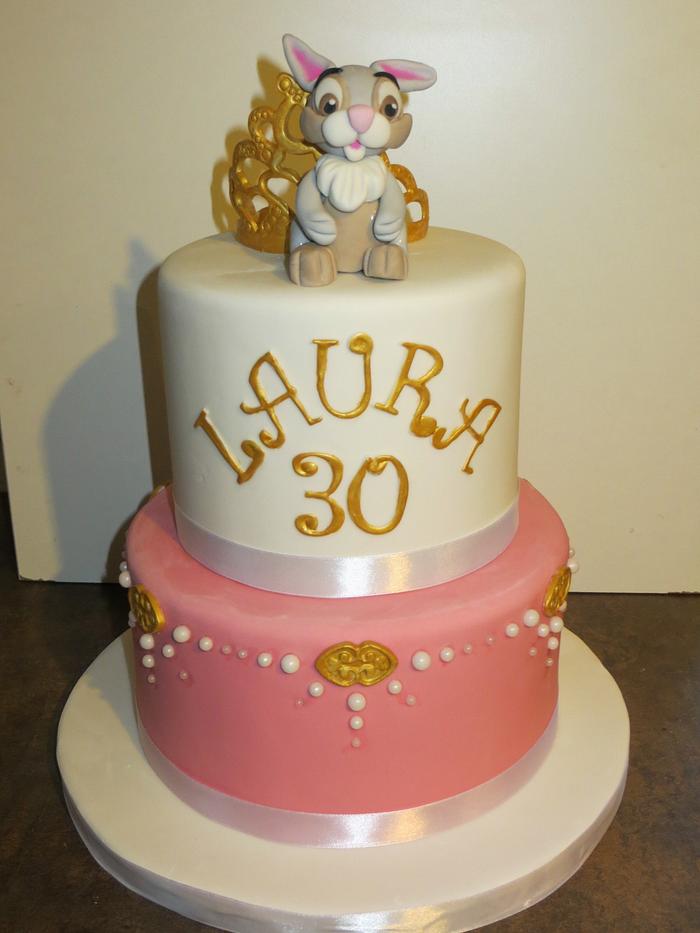 Thumper birthday cake