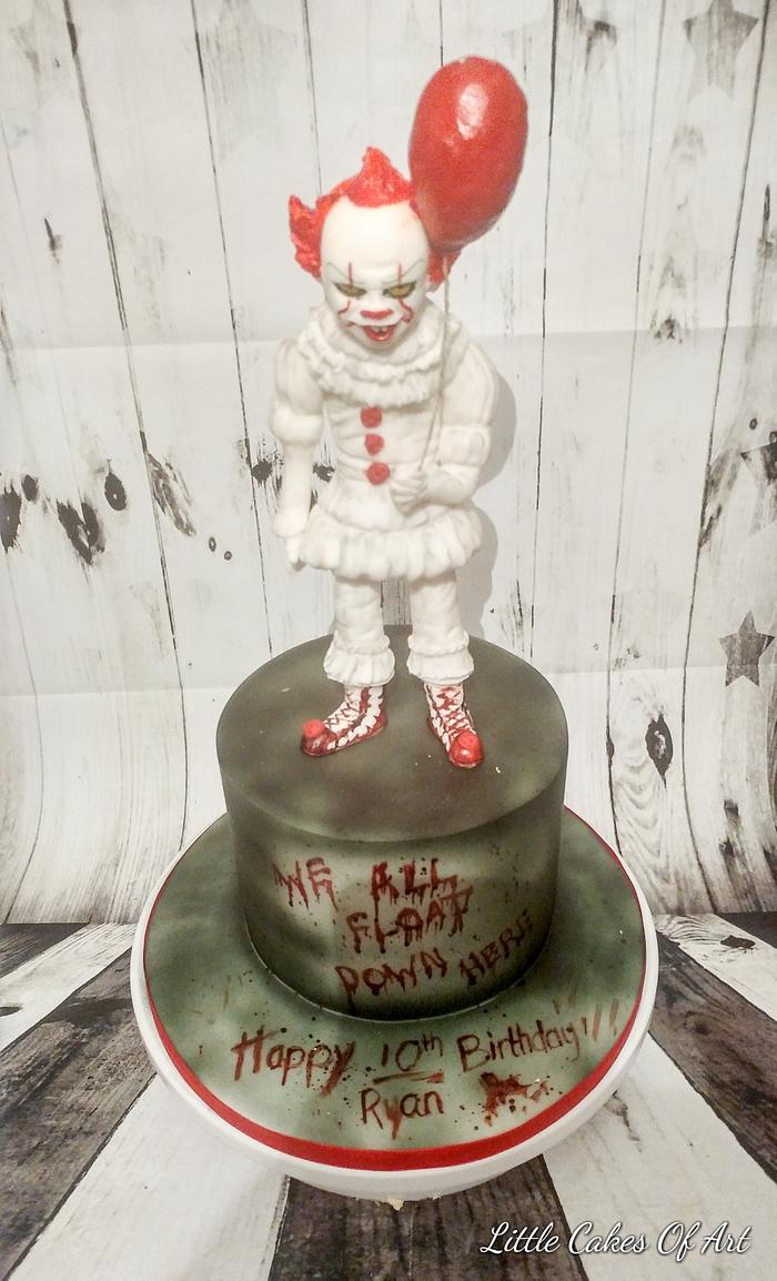 Pennywise Cake Design Images (Pennywise Birthday Cake Ideas) | Halloween  birthday cakes, Scary halloween cakes, Halloween cakes