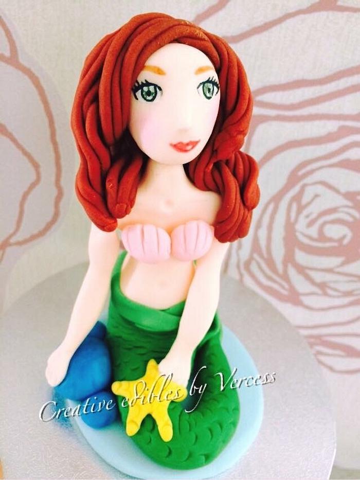 Little mermaid cake 