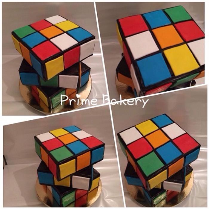 Rubic's Cub cake