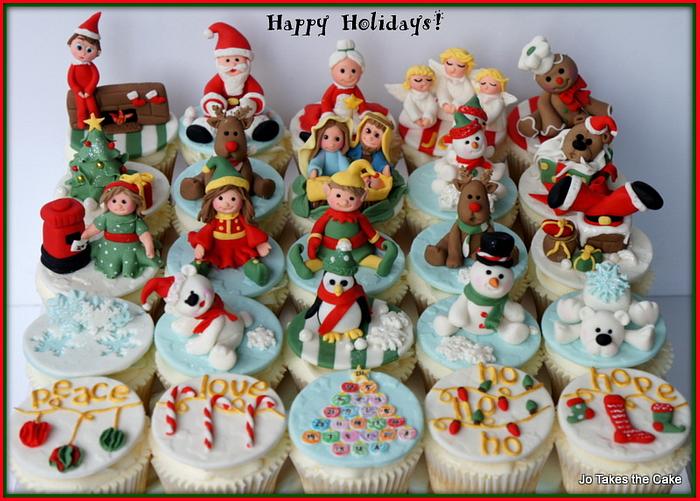 Very Christmassy Cupcakes