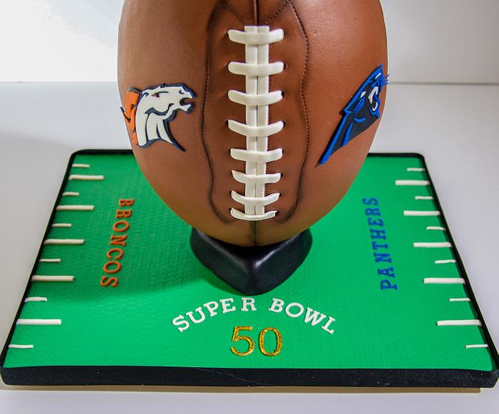 Super Bowl Cake 2016