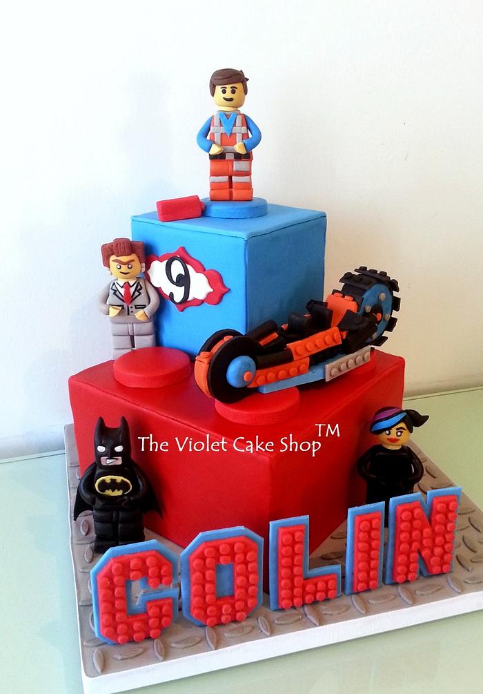 My Son's LEGO MOVIE Cake