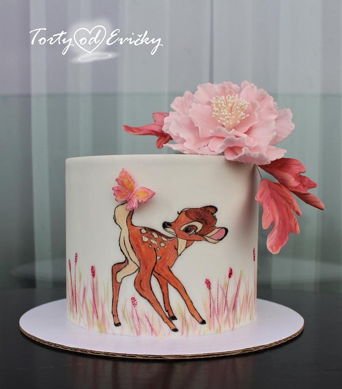 Bambi - Decorated Cake by Cakes by Evička - CakesDecor