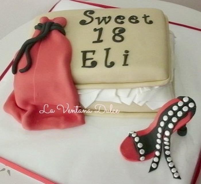 Shoe and Box cake