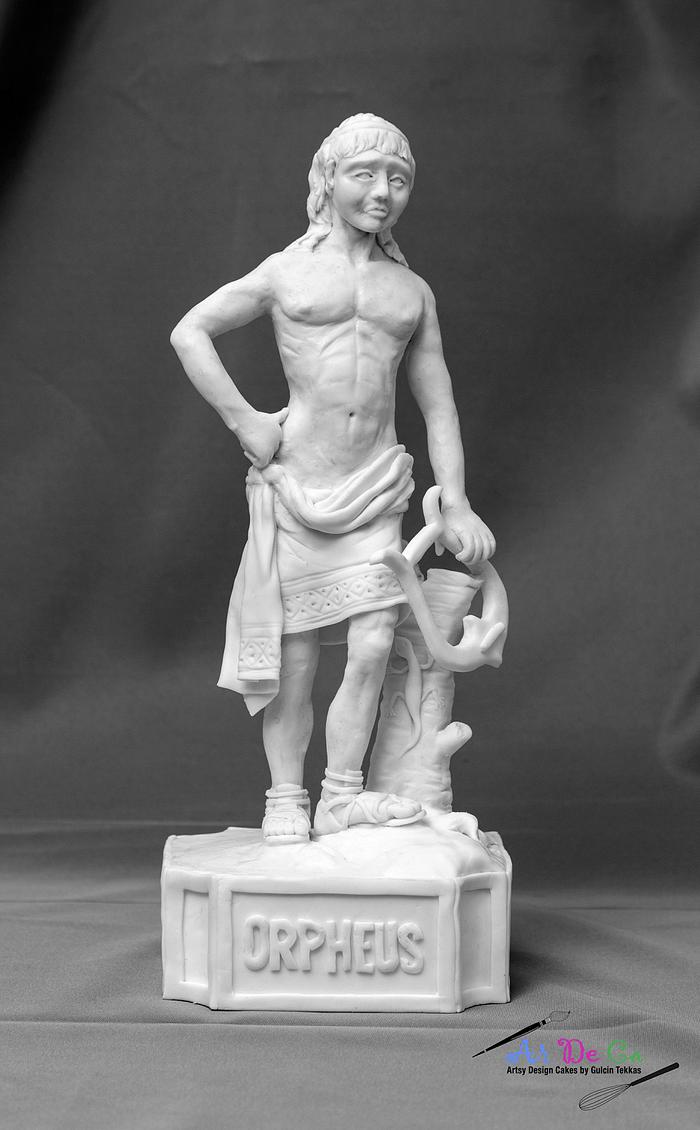 Orpheus with his lyre  (Grecoroman Cake Challenge)