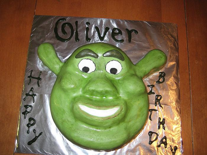 Shrek Cake
