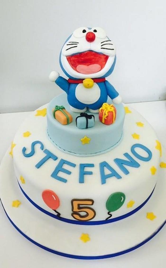Doraemon Cake - CakeCentral.com