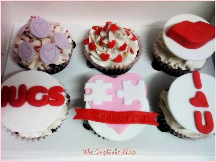 V Day Cupcakes