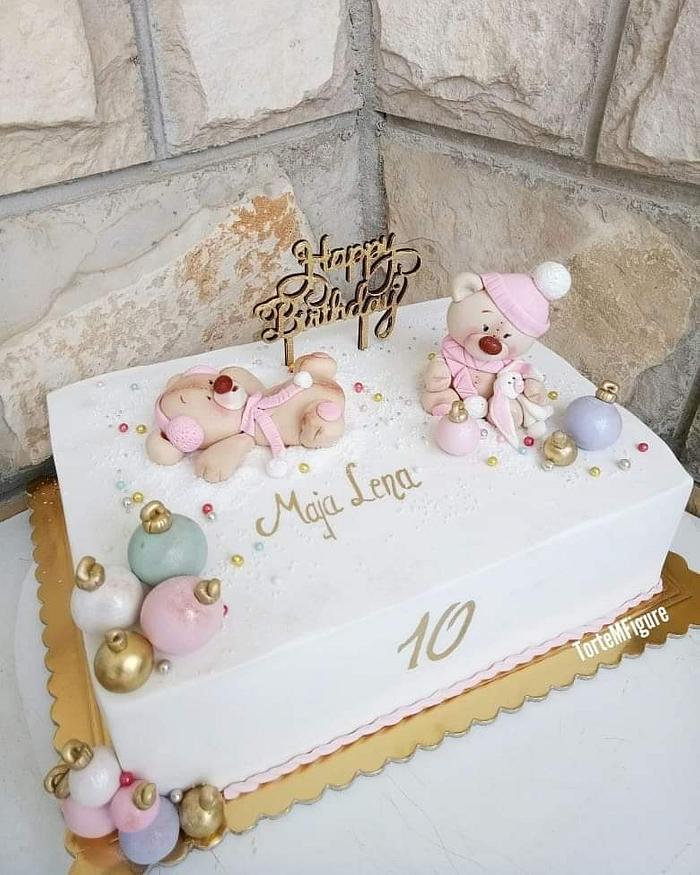 Teady bear cake