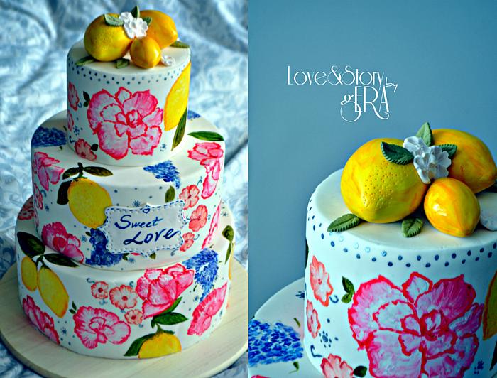 Sweet Love Cake