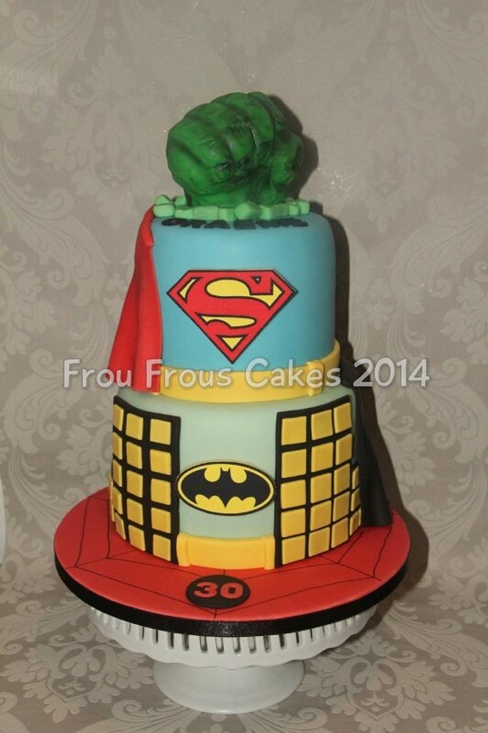 Frou Frous Cakes Take on the Superhero Cake