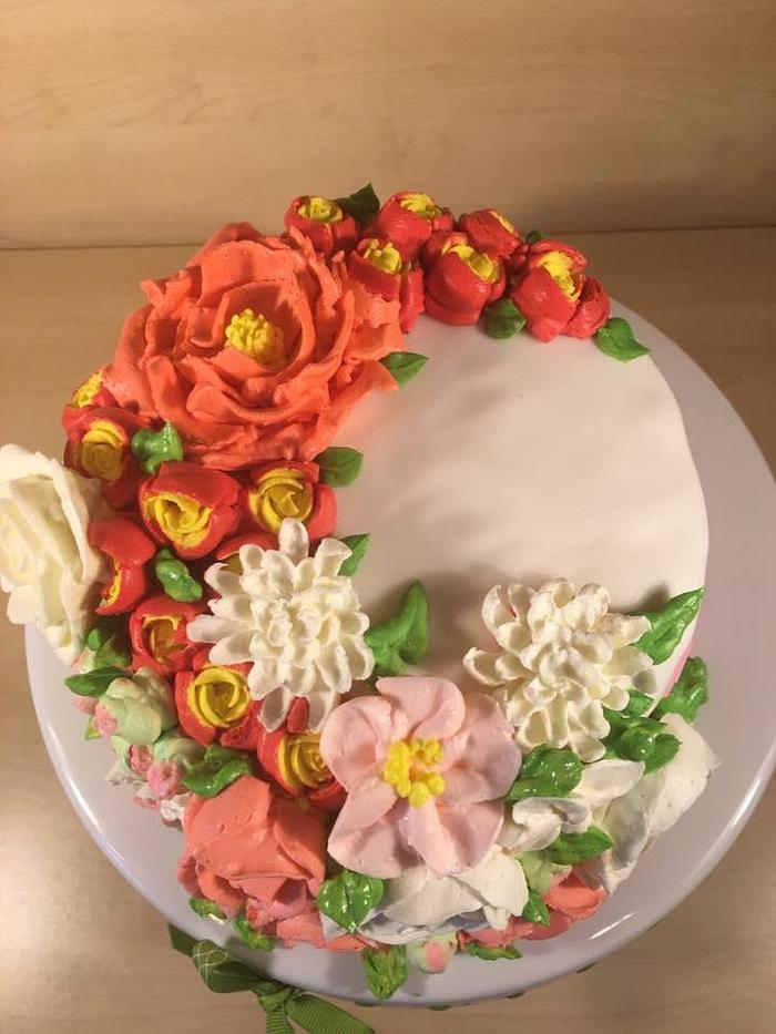 Buttercream flowers