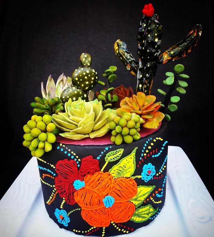 26 Cheerful And Colorful Mexican Wedding Cakes - Weddingomania