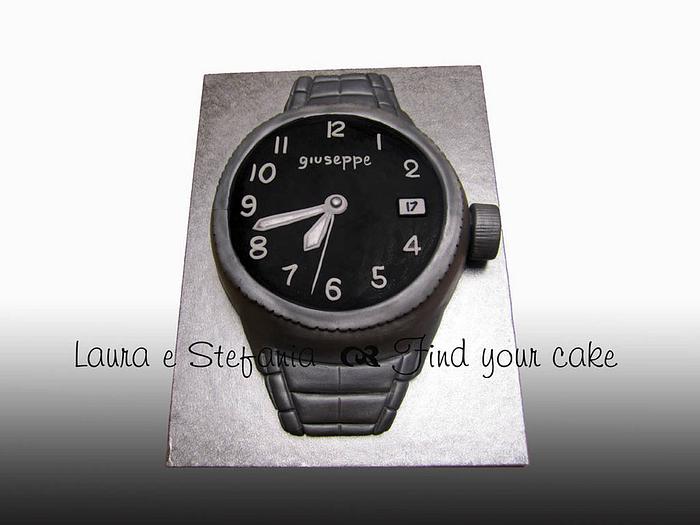 Wristwatch cake