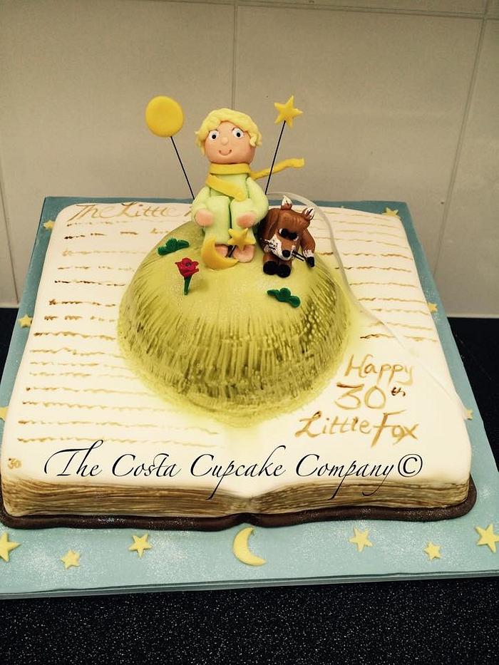 The Little Prince Book Cake  - Gluten and Dairy Free 