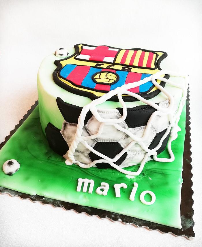 Fc Barcelona cake 