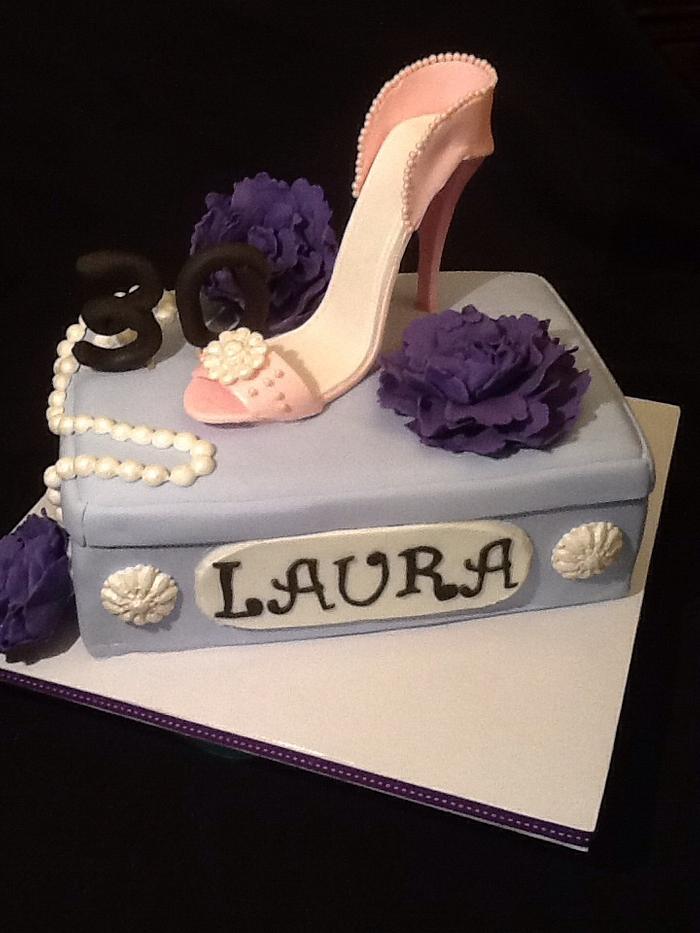 Shoe cake