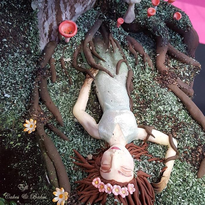 Mystic Tree Woman - Cake International Silver Piece 