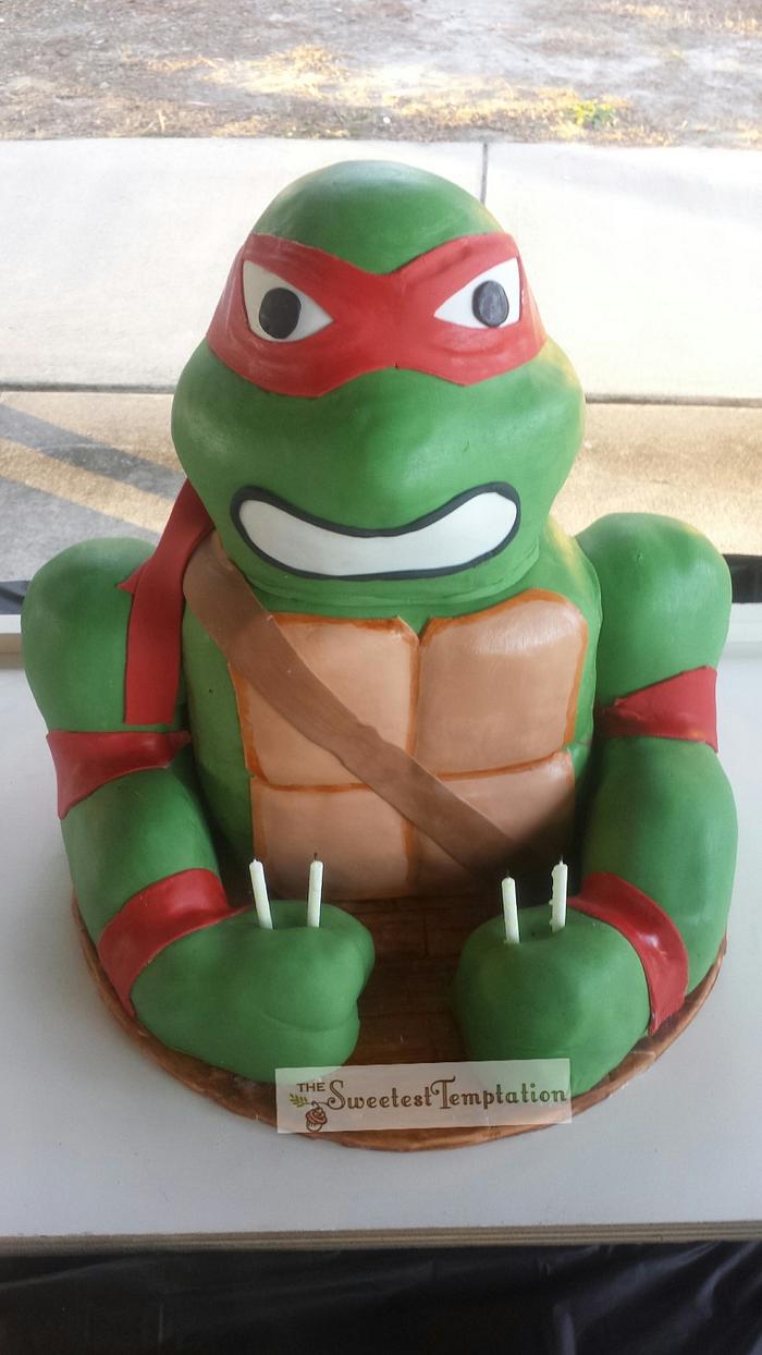 Raphael- TMNT Cake