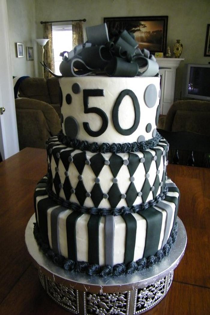Larry's 50th Birthday Cake