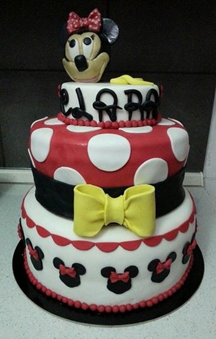 Torta Compleanno Minnie