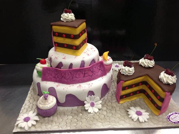 Cake of cake