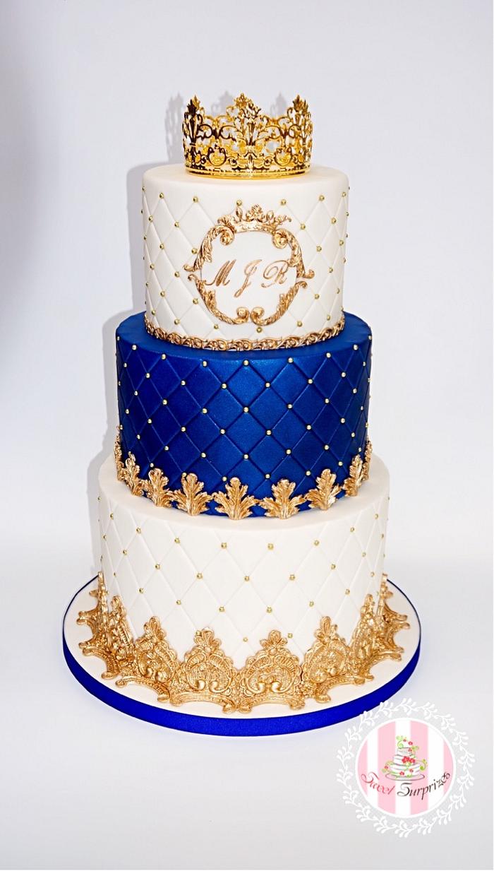 A Royal cake for a little prince 