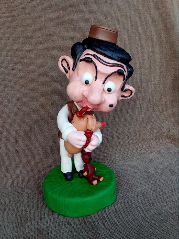 Mr.Bean in Croatia figurine