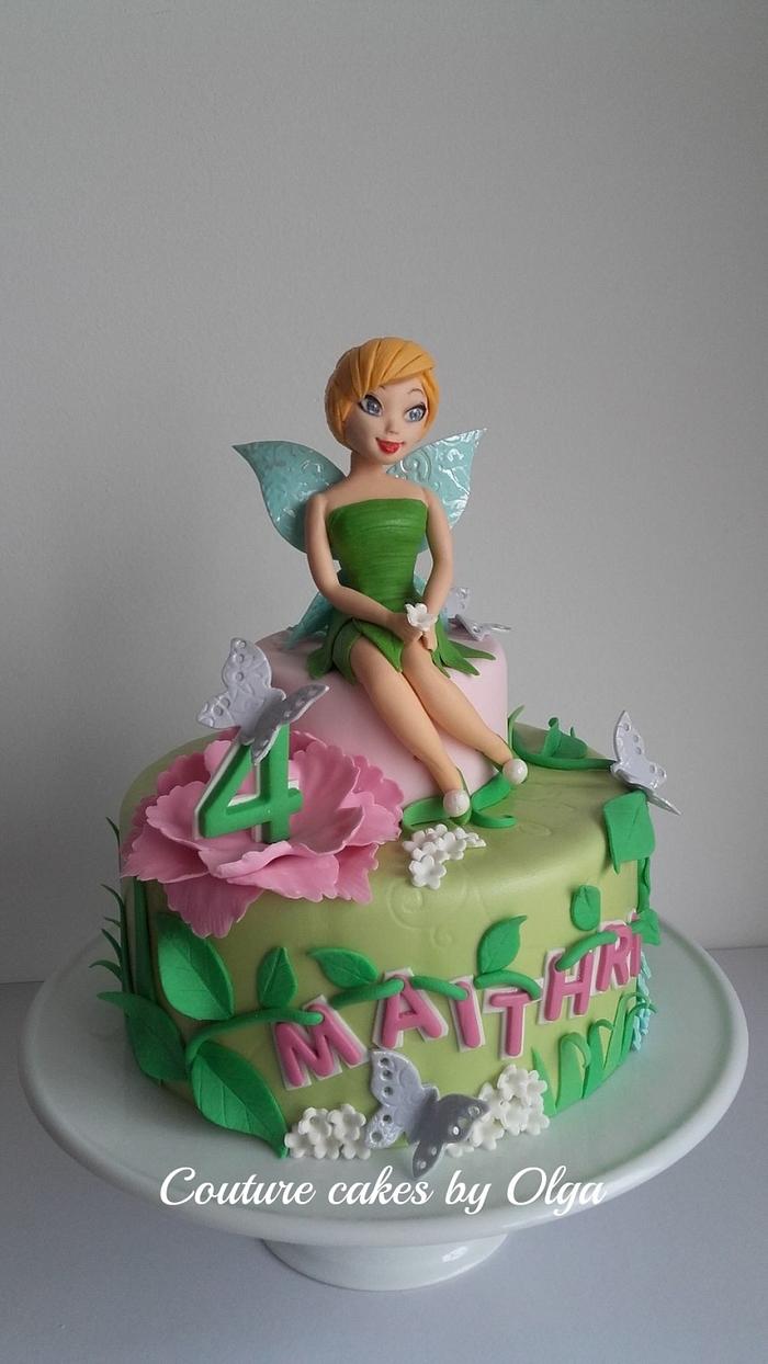 Tinker bell cake