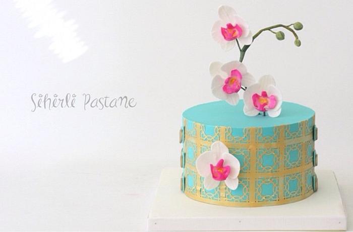 Orchid Cake