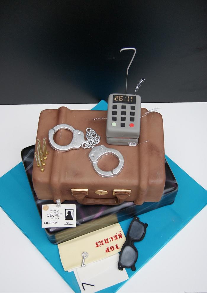 Spy Party Cake