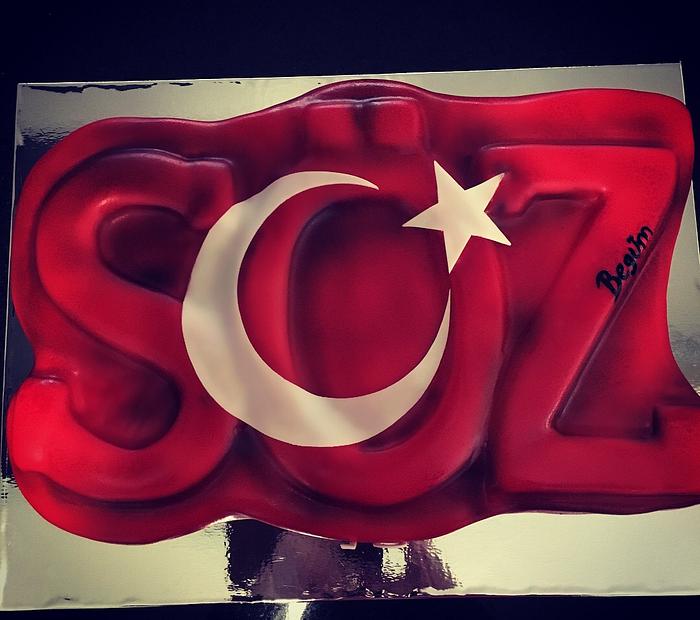 „Türkiyem“ Cake 