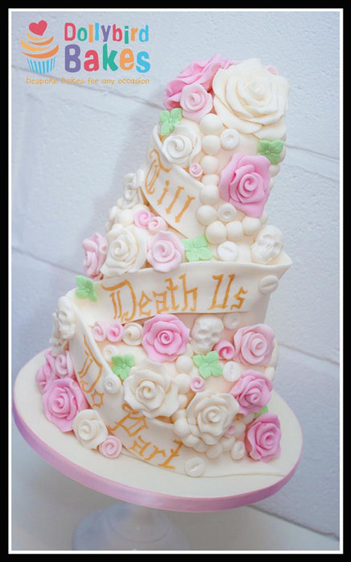 Till Death Wedding Cake